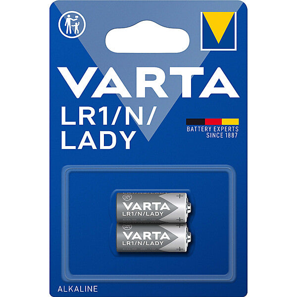 VARTA Batterie Electronics LR1/N/Lady/Al-Mn 4001 Bli.2